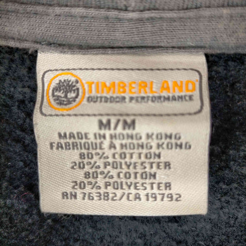 ティンバーランド Timberland 90S 刺繍 ジップアップパーカー メンズ M/M