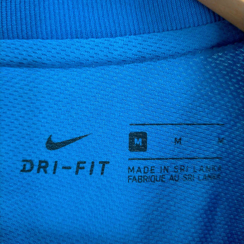 ナイキ NIKE 00S ロゴ刺繍 総柄ゲームシャツ メンズ import:M