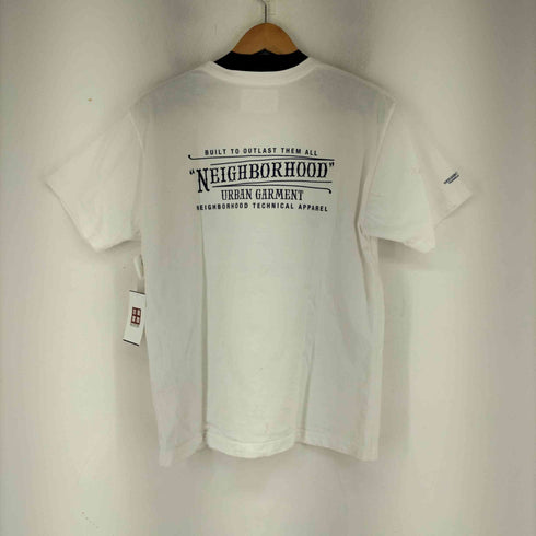 ネイバーフッド NEIGHBORHOOD BUILT TO OUTLAST THEM ALL フロントプリントTシャツ メンズ JPN:M