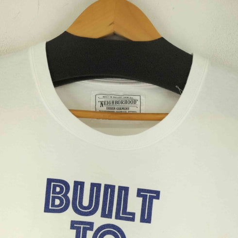 ネイバーフッド NEIGHBORHOOD BUILT TO OUTLAST THEM ALL フロントプリントTシャツ メンズ JPN:M