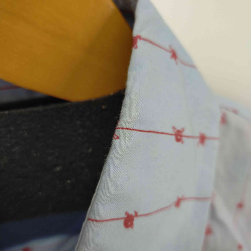 ヴィヴィアンウエストウッドレッドレーベル Vivienne Westwood RED LABEL オーブボタン S/Sシャツ オーブストライプ レディース JPN:2