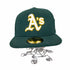 ニューエラ NEW ERA A's 59FIFTY チームロゴ刺繍 ベースボールキャップ メンズ 57.7