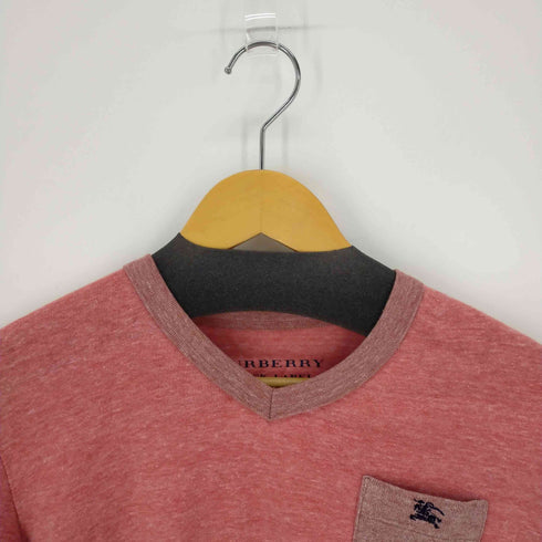 バーバリーブラックレーベル BURBERRY BLACK LABEL Vネックポケットカットソー レディース JPN:2