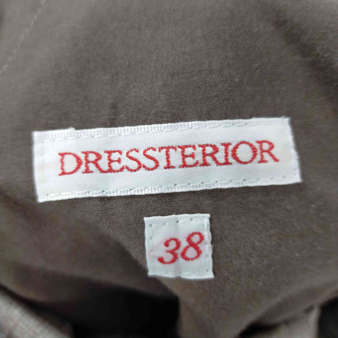 ドレステリア DRESSTERIOR コットリネン イージーワイドパンツ レディース JPN:38