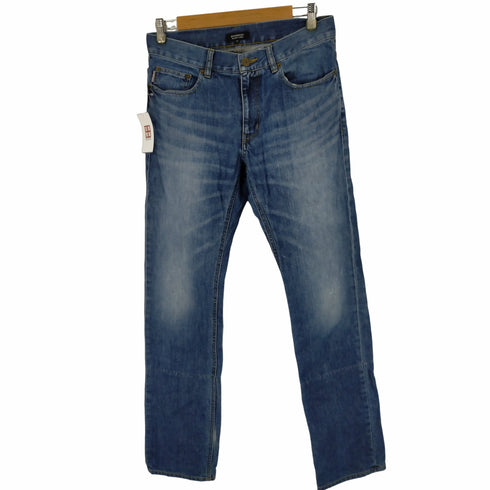 バーバリーブラックレーベル BURBERRY BLACK LABEL ジップアップデニムパンツ レディース 76