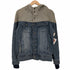 ディーゼル DIESEL FIFTY FIVEDSL スウェットドッキングデニムジャケット メンズ JPN:M
