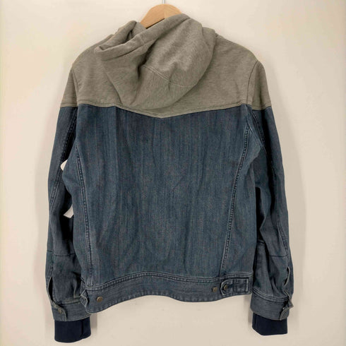 ディーゼル DIESEL FIFTY FIVEDSL スウェットドッキングデニムジャケット メンズ JPN:M