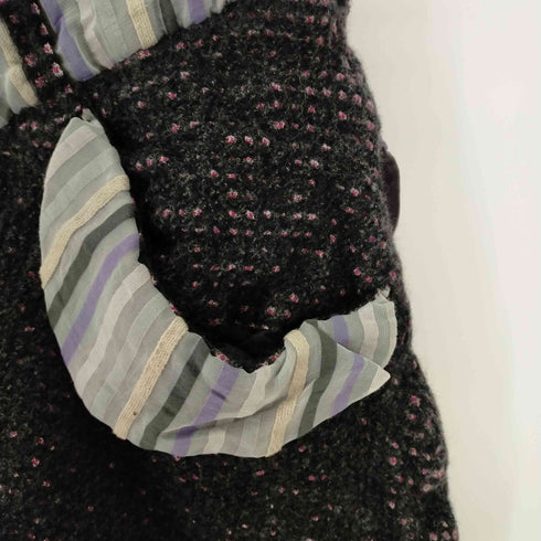 フラボア FRAPBOIS switching design sarrouel pants ウールショーツ フラワーバルーンパンツ レディース 0