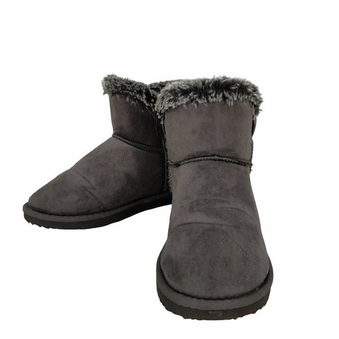 ハリスツイード Harris Tweed ツイードムートンブーツ レディース JPN:L