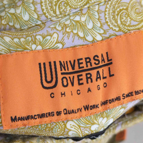 ユニバーサルオーバーオール UNIVERSAL OVERALL ペイズリー柄 レーヨン長袖シャツ メンズ JPN:4