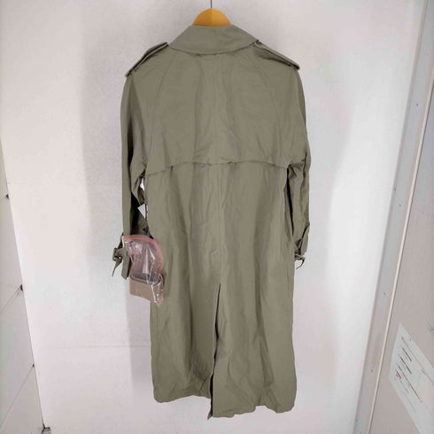 アクアスキュータム AQUASCUTUM Aqua 5 MADE IN ENGLAND 裏地無 トレンチコート 玉虫 レディース