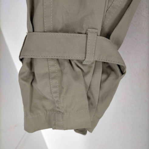 アクアスキュータム AQUASCUTUM Aqua 5 MADE IN ENGLAND 裏地無 トレンチコート 玉虫 レディース