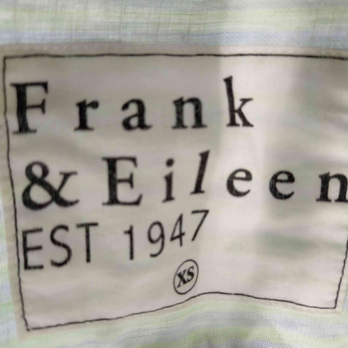 フランクアンドアイリーン Frank & Eileen リネン ストライプ スキッパーシャツ レディース import:XS