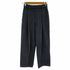 ユニクロ UNIQLO ブラッシュドジャージータックワイドパンツ レディース JPN:XS