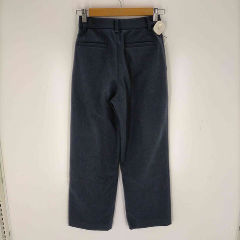 ユニクロ UNIQLO ブラッシュドジャージータックワイドパンツ レディース JPN:XS