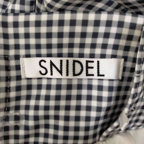 スナイデル snidel フロントボタンマーメイドスカート チェック レディース JPN:0