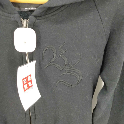 オブザネージュスタイル OF THE NEIGE STYLE 背面デザイン刺繍ジップアップパーカー メンズ JPN:44