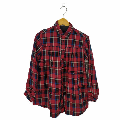 スナオクワハラ sunaokuwahara 再構築ライトネルシャツ ラウンドカット レディース ONE SIZE