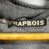 フラボア FRAPBOIS フード 切替編み ニットパーカー フードポンポン レディース JPN:1