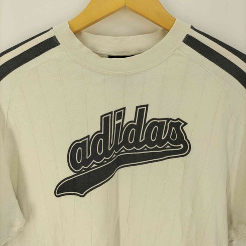 アディダス adidas 00S ベースボール ロゴ プリント Tシャツ ナンバー 03 メンズ JPN:L
