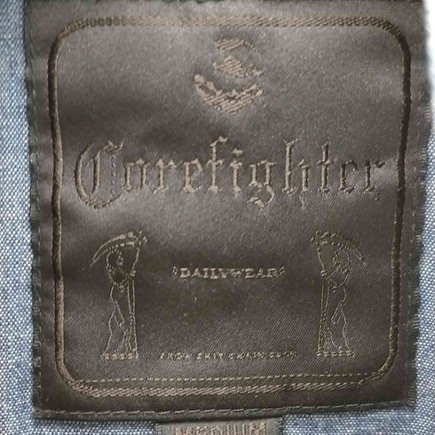 コアファイター Corefighter チェーンステッチ刺繍 ジップアップスウィングトップブルゾン メンズ JPN:M
