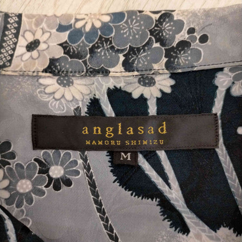 anglasad 花柄 オープンカラーシャツ メンズ JPN:M
