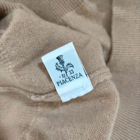 ピアチェンツァ PIACENZA カシミヤ100 Vネックニット レディース