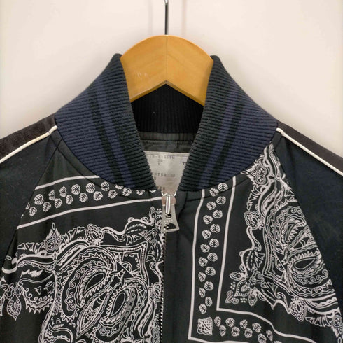 サカイ Sacai バンダナ柄 ブルゾンジャケット メンズ 1