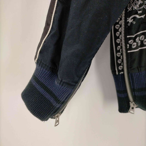 サカイ Sacai バンダナ柄 ブルゾンジャケット メンズ 1