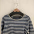 ホームスパン homspun 総柄 クルーネックニット レディース FREE