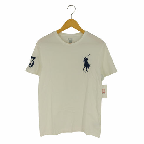 ポロラルフローレン POLO RALPH LAUREN CUSTOM SLIM FIT ビッグポニー刺繍 クルーネックTシャツ メンズ import:M