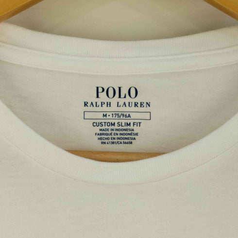 ポロラルフローレン POLO RALPH LAUREN CUSTOM SLIM FIT ビッグポニー刺繍 クルーネックTシャツ メンズ import:M
