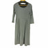 マックスマーラ MAXMARA 総柄 フレア Aライン マキシワンピース レーヨン レディース L