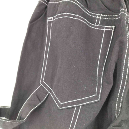 ジュエティ jouetie 23AW カラーステッチルーズパンツ コクーンシルエット レディース S