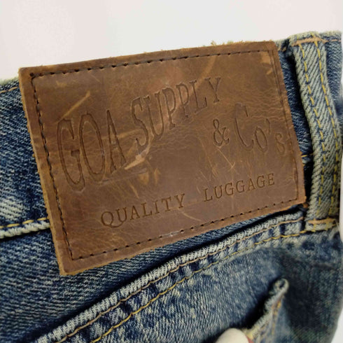 ゴア goa 加工デニムショートパンツ バンダナ レディース ONE SIZE