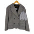 メゾンマルジェラ Maison Margiela ライン1 18SS センターサークルカットデザインダブルブレストジャケット レディース JPN:40