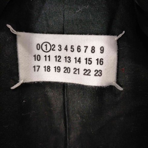 メゾンマルジェラ Maison Margiela ライン1 18SS センターサークルカットデザインダブルブレストジャケット レディース JPN:40