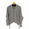 ディーゼル DIESEL 袖ロープデザインカーディガン メタルボタン レディース import:XS