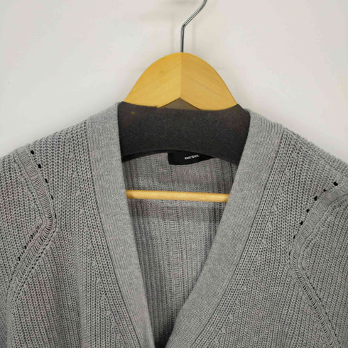 ディーゼル DIESEL 袖ロープデザインカーディガン メタルボタン レディース import:XS