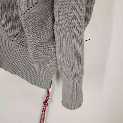 ディーゼル DIESEL 袖ロープデザインカーディガン メタルボタン レディース import:XS