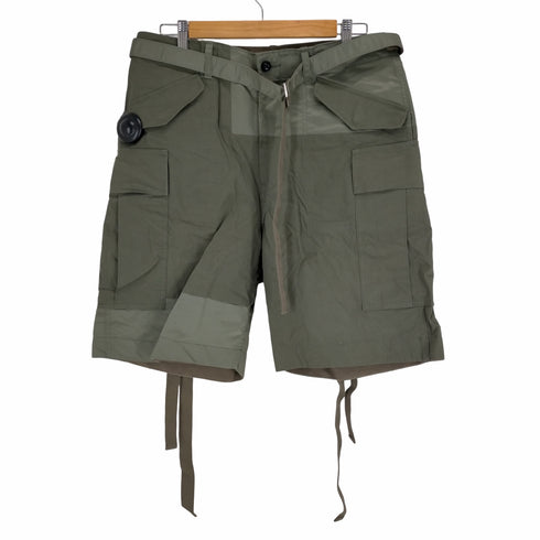 サカイ Sacai 21SS Cotton Nylon Oxford Shorts メンズ JPN:2