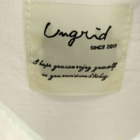 アングリッド Ungrid 2wayロングシャツワンピース レディース FREE