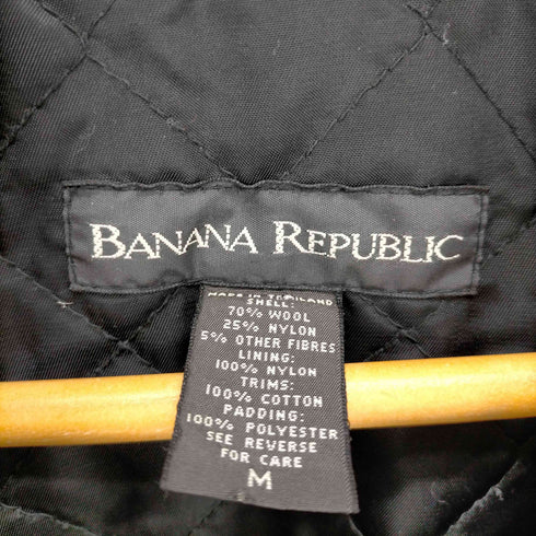 バナナリパブリック BANANA REPUBLIC 裏地キルティングウールジップジャケット メンズ JPN:M