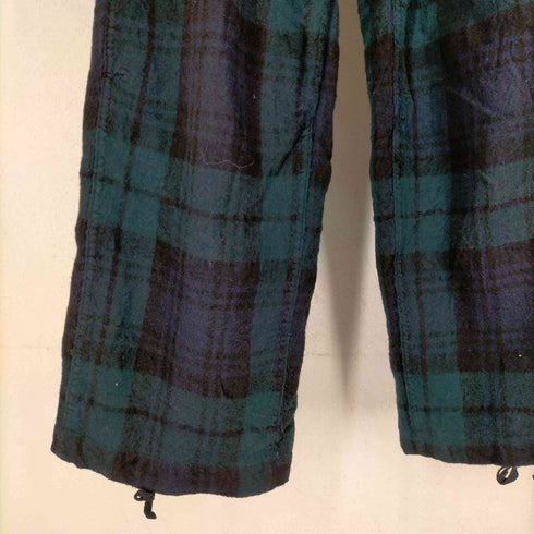 サカイ Sacai 20AW ブラックウォッチチェックウールカーゴパンツ メンズ JPN:3