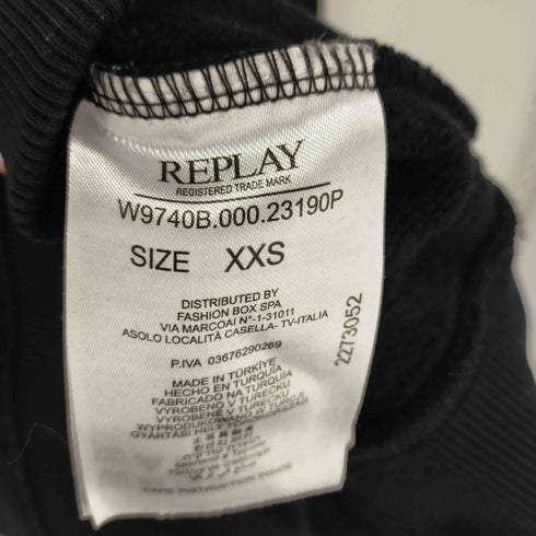 リプレイ REPLAY スウェットワンピース レディース XXS