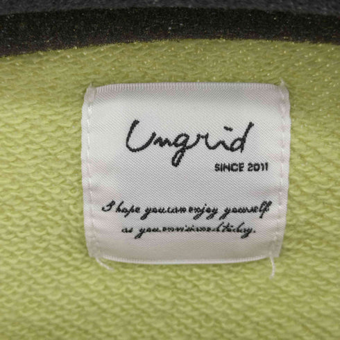 アングリッド Ungrid スリーブボリュームスウェット レディース FREE