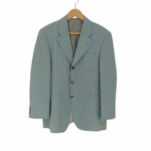 ランバン クラッシック LANVIN CLASSIQUE カシミヤ混 ウール 3B テーラードジャケット メンズ FR:44