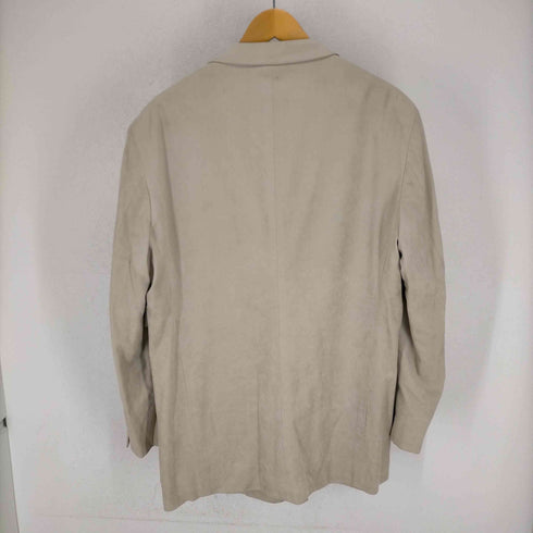 ジバンシィ GIVENCHY 00S MONSIEUR BY フェイクスエード 2Bテーラードジャケット メンズ 050 B