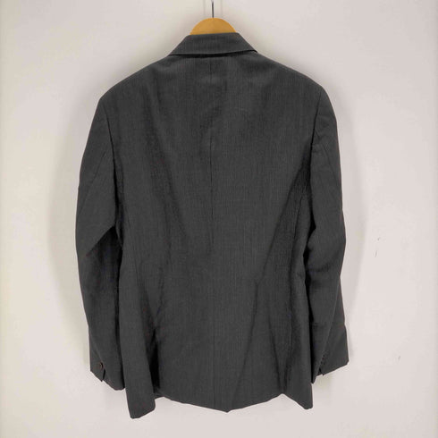 イッセイミヤケ ISSEY MIYAKE ストライプ 3Bテーラードジャケット メンズ 2