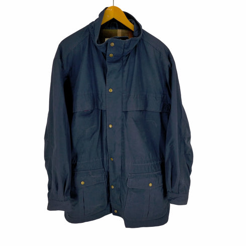 エディーバウアー Eddie Bauer 90S 白タグ 裏地チェック柄ウールライナー マウンテンパーカー メンズ import:L